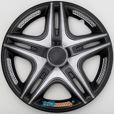 Колпаки R15 Дакар Super Silver компл. 4 шт