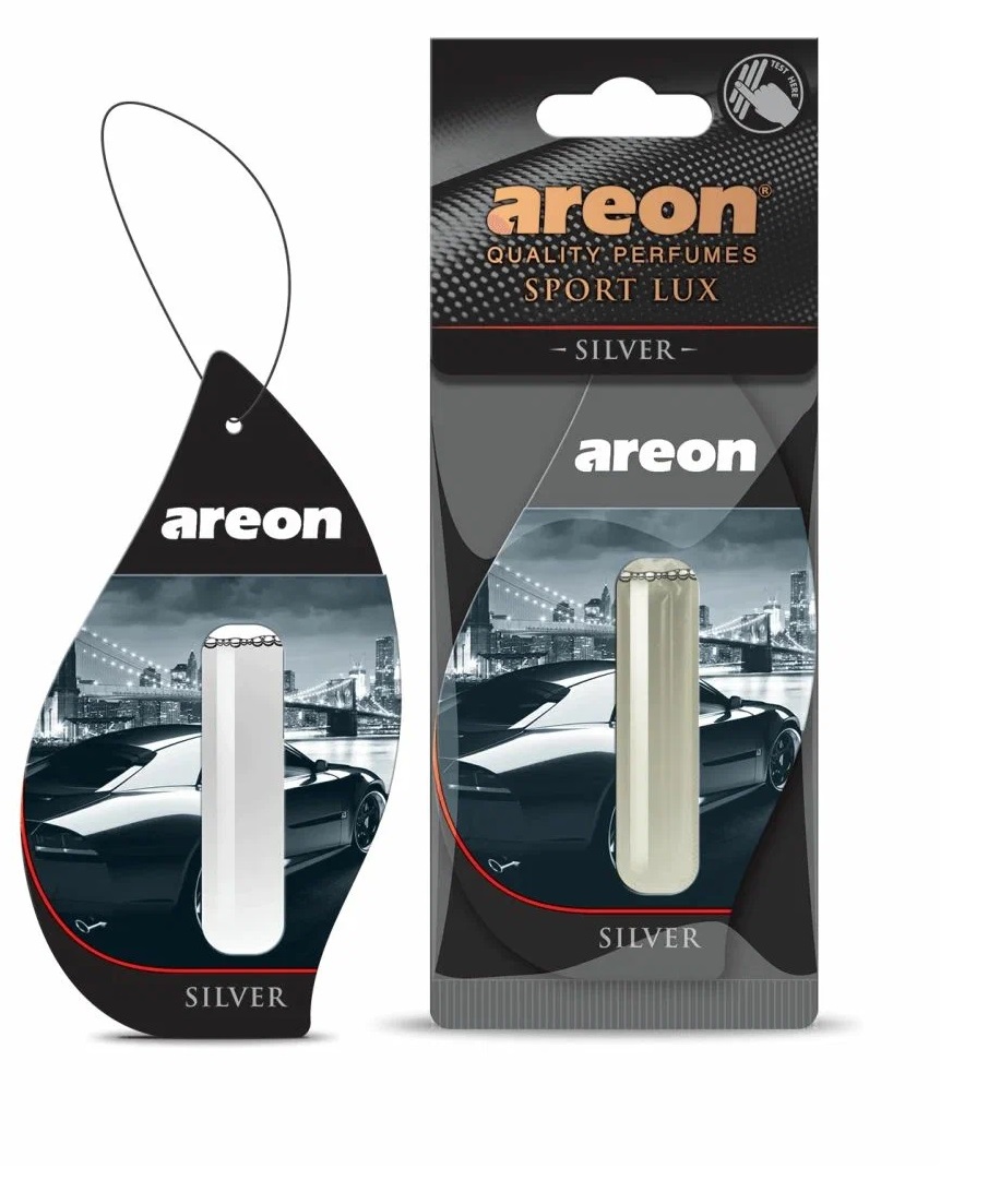 Ароматизатор подвесной гелевый AREON Гель 5мл LUX SILVER