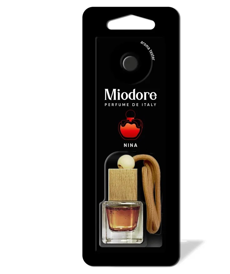 Ароматизатор  MIODORE Nina Ricci Парфюм жидкий подвесной Китай 7мл