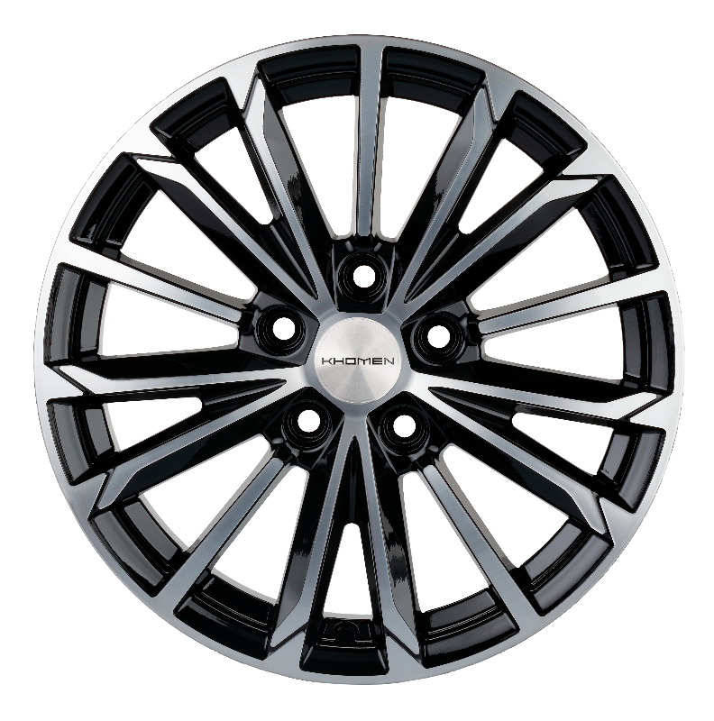 диски KHOMEN KHW1611 (Octavia A7) 6,5xR16 5x112 57,1 46 BLACK-FP